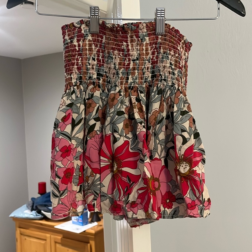 Natural Life floral skort
